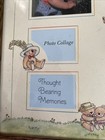 Vintage Nos Hallmark Photo Collage Wooden Wall Frame Baby Child 11 5 X 13 5