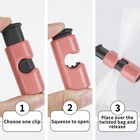 Squeeze And Lock Bread Bag Clips Chip  10pcs 2 36 Inches  10pcs Colored
