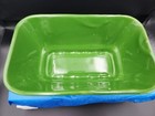 Vintage Shawnee Pottery Green Planter Rectangle Flower Pot Mcm Retro Mod