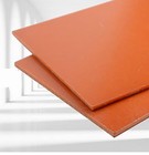 2pcs Red Bakelite Phenolic Resin Flat Plate Sheet Pcb 5   10  X 100 X 150mm