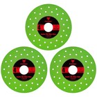 4-1 2 Inch Tile Cutter Diamond Saw Blades For Angle Grinder  7 8  Arbor -3 Pack