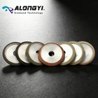 Diamond Fluting Wheels 4  Groove Grinding Wheels For Marble Granite Polishing