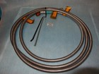 10 Ft  Micro Coax Utiflex Ufb293c-2-1200-504-504 Armored Rf Cable Type N  m m 