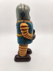 Vintage Space Trooper Robot Tin Wind Up Toy Haji Of Japan 1955