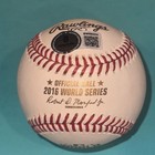 Tim Buss  cubs  Signed Official 2016 World Series Baseball Beckett  bas  W  Insc
