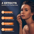 Facial Tanning 225 Light Sun Solarium Lamp Face Tanner Bronzer Skin For Summer
