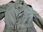 Vintage Military Jacket Overcoat Mans Cotton Og 107 With Liner Dated 1958 Korea