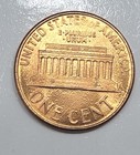 1990-d Lincoln Memorial Penny Broadstruck double Struck-struck Through 