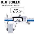 150mm Digital Caliper Stainless Steel Lcd Vernier For Depth Inner Outer Diameter
