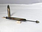 Sheaffer Balance 350  Vac Fill  Green Laminate  14k Nib  Fully Restored