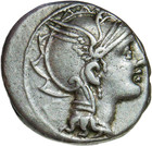 Roman Republic Ar Denarius 111-110 Bc Roma Victory Triga Crawford 299 1a  Vf