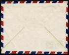 Mauritius Air Mail Cover To France 6rupees Postage Attached Sg59 