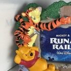 Vintage Disney Winnie The Pooh Tigger Piglet 3d Picture Photo Frame 4x6 Nursery