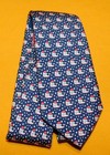 Boy s Vineyard Vines Made In U s a  Blue red pink Whale With Cap Motif Tie 