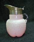 Challinar Pink Opaque Forget Me Not Syrup Victorian Antiques Eapg