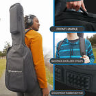 Rockville Egb25-bk Padded Electric Guitar Gig Bag With Neck Pad   Secure Strap