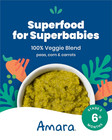 Organic Baby Food - Stage 2 - Peas  Corn   Carrots - Baby Cereal To Mix With Bre