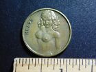 11x3925 9  Vintage Funny Medal Token Coin Heads  Tails