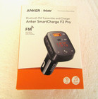 Anker Roav F2 Pro Bluetooth Fm Transmitter   Charger Smartcharge