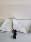 Adult 5  White Vinyl Spats