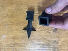 Lot Of 50 Black Plastic  3 4 Inch Picket Fence Finials