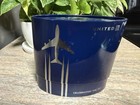 United Airlines Celebrating 747 Amenity Kit Blue Tin Collectible Aviation Travel
