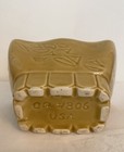 Vintage Cookson Pottery Planter Harvest Gold Cp-4806 Glazed Ceramic 6 5    Usa