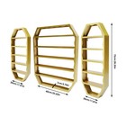 Nail Polish Rack Cosmetic Display Racks Essential Oil Bottles Shelf Wall Mounted