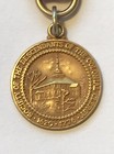 Society The Descendants The Colonial Clergy  Small Medal Ribbon 1620-1776 Gf 10k