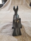  statue Of The Ancient Egyptian God Anubis - Hand Carved Made In Egypt