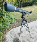 Celestron Astromaster 70az 20mm Lens Telescope With Tripod   excellent Condition