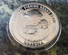North American Fishing Club Coin Grand Slam Silver Plate Bluegill Nafc W  Card