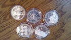 Lot Of 10 United States Modern 90  Silver  1 One Dollar Commemoratives  013 