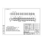  40ss Stainless Steel Roller Chain X 100 Feet   10 Connecting Links