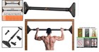 Durable Chin Up Bar With Locking Mechanism     Supports 440lbs For Home Workouts