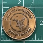 Calvin Coolidge 30th President Of The United States Coin Medal