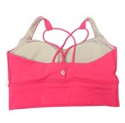 Lululemon Womens Free To Be Longline Sports Bra Lipgloss Pink Lipg Sz 4 New