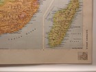 Vintage Southern Africa Atlas Map 1965 Msm Rand Mcnally Cosmopolitan World Atlas