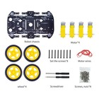 4wd Smart Robot Car Chassis Kit For Arduino Raspberry Pi Diy Programmable Tt    