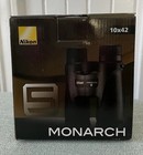 Nikon Monarch 5 10x42 Ed Binoculars Nib W  Case  Strap  Harness  Phone Adapter