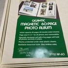 Nos Vintage Wedding Photo Album 1970 s 1980s Magnetic Style Bonus Refill Pages