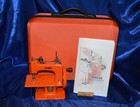 Singer Sewhandy 20 Childs Toy Sewing Machine Powder Coated Serviced Tested Case