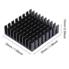 5pcs Aluminum Heat Sink 35x35x10mm   1 38x1 38x0 39inch Small Heatsink 35mm W   