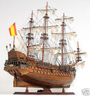 1690 San Felipe Wooden Tall Ship Built Model 28  Spanish Warship Galleon New