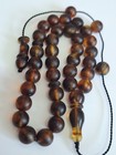       natural Baltic Amber Prayer 33 Beads Misbaha Tasbih Rosary 14g 8 5mm       