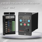 Variable Frequency Drive Single Phase To 3 Phase Ac Motor Speed Controller Black