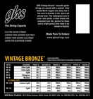 Ghs Vn-12cl Vintage Bronze Acoustic Guitar Strings  12-string Custom Light 10-46