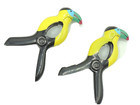 2 Toucan Birds Beach Pool Cruise Towel Boca Clips Clamps Pegs Clothes Pins