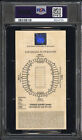1997 Packers Brett Favre Signed Super Bowl Xxxi Ticket Psa 5 Auto 8 Sb 31 2 Tds