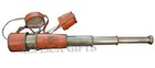 Antique Brass Leather Telescope Pirate Vintage Nautical Spyglass Scope Marine